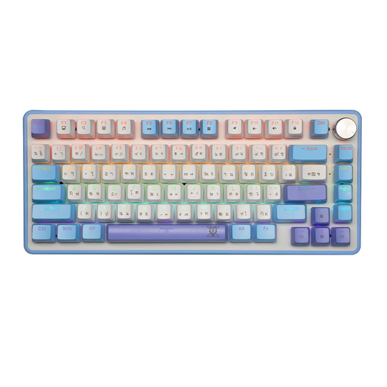 NUBWO X804 Mechanical MINI RGB White/Blue / Blue Switch 
