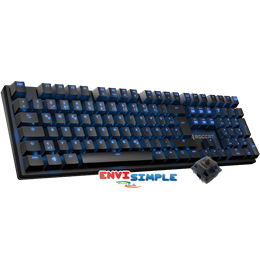 Roccat Suora Brown Switch Gaming Keyboard (eng)