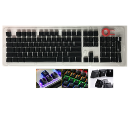 Squar keycap Crystal Black LED Backlight