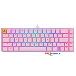 Glorious GMMK2 65% Pre-Built ANSI USA Pink