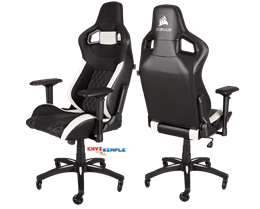 CORSAIR T1 RACE chair Black/white