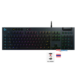 Logitech G813 LIGHTSYNC RGB Mechanical Gaming Keyboard/GL Linear