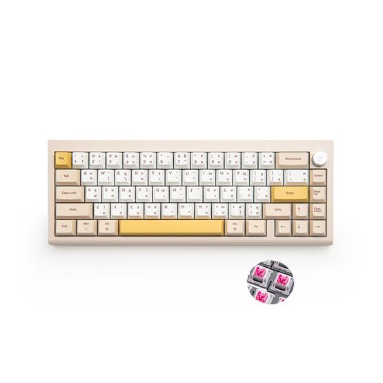 YAKSA 65AL : Vanilla caramel biscuit (VIA supported,Tri-mode connection)