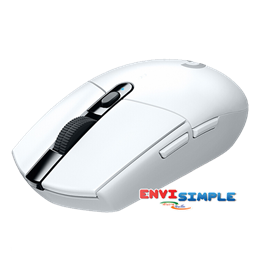 Logitech G304 white Lightspeed Wireless Gaming Mouse