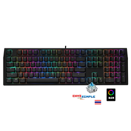 Ducky Shine 7 Black RGB Backlight CHERRY MX Key Switches Blue 