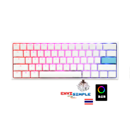 Ducky One 2 Mini RGB Pure White/Brown SW