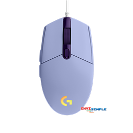 Logitech G203 LIGHTSYNC Gaming Mouse (Lilac)