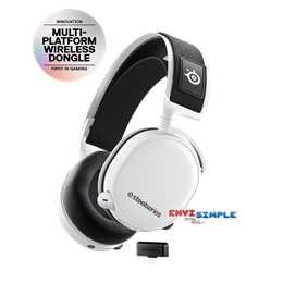 SteelSeries Arctis 7+ White wireless 