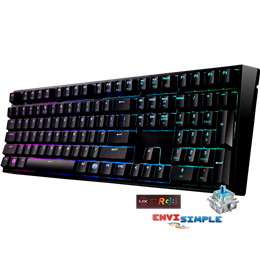 CM MasterKeys Pro L RGB Cherry MX Blue SW (EN)