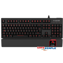 Fnatic RUSH Mechanical Keyboard Red sw