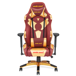 Anda Seat Special Edition Large Gaming Chair with 4D Armrest (Red Maroon/Golden)