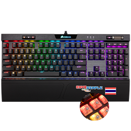 K70 RGB MK.2 Low Profile RAPIDFIRE Mechanical Gaming Keyboard 