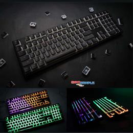 Ducky 108 Key PBT Seamless Doubleshot Pudding Keycap Set 