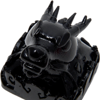 LOGA Metallic keycap series Year of the dragon / Black