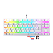 XTRFY K4 TKL RGB (WHITE) /RED SW