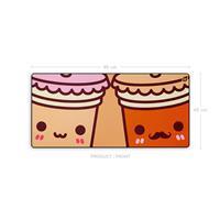 LOGA BUBBLE MILK TEA MOUSEPAD