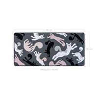 Loga LUCKY CAT IN THE MOOD OF CAT MOUSEPAD