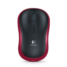 Logitech Wireless Mouse M185 Red