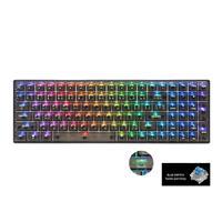 Nubwo X38 Mechanical SW BT/Wireless Gaming Keyboard Blue SW / ตัวอักษรคีย์แคปสีเขียว