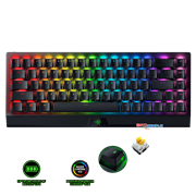 Razer BlackWidow V3 Mini HyperSpeed - Phantom Edition / Yellow sw (En)