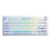 AULA F75 (SEA SALT BLUE) 3IN1 WIRELESS [GRAYWOOD V3 SWITCH] (EN/TH) 