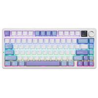 AULA F75 MAX (WHITE/BLUE/PURPLE) 3IN1 WIRELESS [REAPER SWITCH] (EN/TH) 