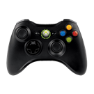 Microsoft XBOX 360 Wireless Controller Black (PC/Xbox 360) 